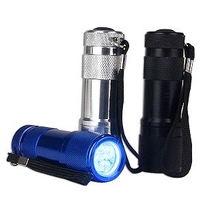 SportingGoods: 12 LED Super Bright Mini Flashlight Set  3 Pack 