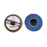 Buy 2 Blue Zirconia Roloc Type 27 Flap Discs - 60 Grit [Individual] by AES Industries