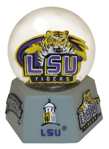 NCAA LSU Tigers Musical Snow Globe