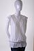 image and picture of Organic Smocked Cinched Waist Button Tunic Top