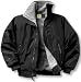 Aramark Men's Three-Season Jacket Black/Charcoal linin