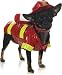 Fire Dog Costume, Includes Jacket, Hat, And Toy Fire Extinguisher (Red/Yellow;Small)