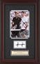 Roger Federer and Novak Djokovic - 2007 U.S. Open - Framed 8x10 Photograph with Net Piece