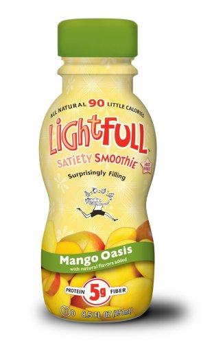 Lightfull Smoothie, Mango Oasis, 8.5-Ounce Bottles (Pack of 12) by Lightfull Foods