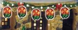 Review Sterling  / Set Of 5 Lighted PVC Peppermint Christmas Lights With Green Wire