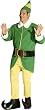 Adult Christmas Green Elf Costume (Size:Standard)