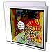Londons Times Funny Music Cartoons - HOT Vacations In California - Greeting Cards-12 Greeting Cards 
