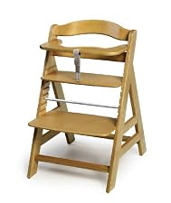 Hauck Alpha Wooden Highchair - Natural