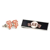MLB San Francisco Giants Cufflinks and Money Clip Gift Set