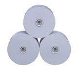 PM Company Perfection One Ply Blended Bond Paper Rolls, 2.75 X 165 Feet, White, 50 Rolls Per Carton (07925)