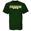 Oregon Ducks Green Team Dad T-shirt