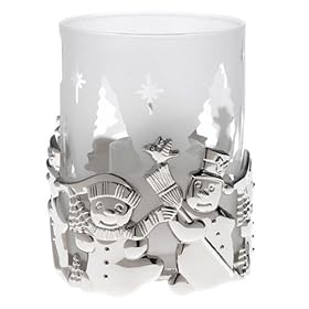 Gorham Silverplated Snowman Votive