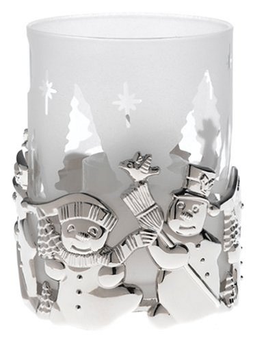 Gorham Silverplated Snowman Votive