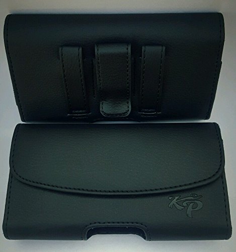 BELT CLIP LOOP LEATHER CASE cover HOLSTER FOR SONY XPERIA Z1/Z2/Z3 (KPOORAN BRAND) (TM)