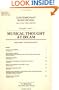 Musical Thought at IRCAM (Contemporary Music Review)