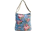 <strong>キャスキッドソン</strong> ウォッシュドメッセンジャーバッグ WASHED MESSENGER BAG 273718 CANDY FLOWERS BLUE 【NB】