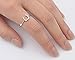 Good Luck Horseshoe U Clear CZ Unique Ring .925 Sterling Silver Band Sizes 4-10