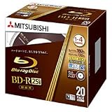 Blu-ray Disc BD-R 25GB 録画用　20枚 RAY-NA