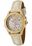 Invicta Women's 0689 Wildflower Collection 18k Gold-Plated Crystal Accented Interchangeable Strap Watch Set