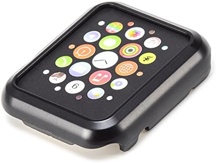 Amyway Slim Premium Super / Exact Fit / Plastic Protective Case for Apple Watch All Models 2015 (Case Black 42mm)