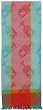 Hand Woven Elegant Jacquard 100% Cotton Ruby Red Lobster Table Runners 12x72 Inches Set of Two