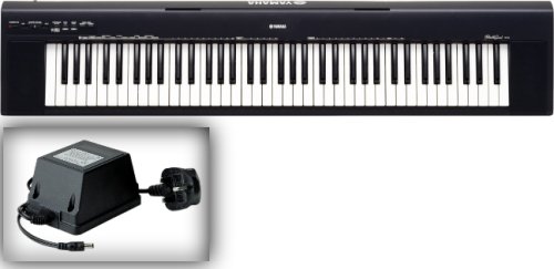 Yamaha NP30B-K Portable Digital Piano (black finish).