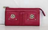 Marc by Marc Jacobs Totally Turnlock Acay Berry Clutch/Wallet