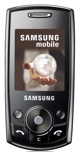 Samsung SGH-J700 Handy (Triband, EDGE, MP3-Player, Bluetooth) chrom-silber ohne Branding