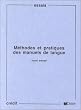 M�thode et pratique des manuels de langue