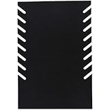 KLOUD City&reg; Black velvet 8 pair slots necklace organizer display showcase holder with stand