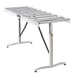 HTC HRT-88 Adjustable 26-1/2-Inch to 43-1/2-Inch Tall 9 Roller 66-Inch by 24-Inch Roller Table