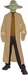 Standard Kids Yoda Costume - Child Medium