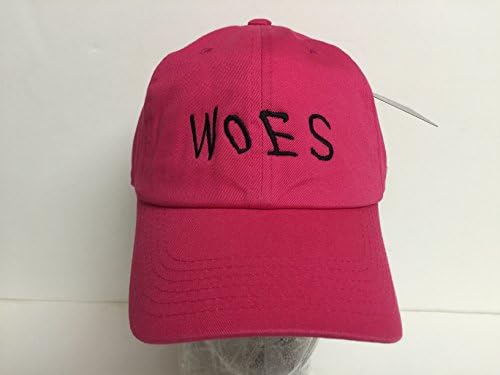 Woes Pink Strapback Hat