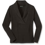 Waffle Shawl Collar Pullover