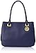 Anne Klein New Recruits Large Satchel Bag, Midnight, One Size