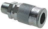 Milton 1836BK M Style Quick Fitting: 3 8-Inch Male Coupler