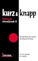 kurz & knapp, Biologie - Sekundarstufe II