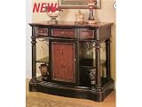 Two Tone Finish Bar Bombe Chest By Coaster Furniture