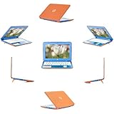 iPearl mCover Hard Shell Case for 13.3" HP Stream 13 Cxxx series Windows laptops (Orange)