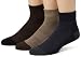 ECCO Men's 3-Pack Ankle With Mesh Top Sock