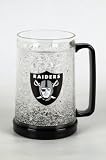 16oz Crystal Freezer Mug NFL - Oakland Raiders