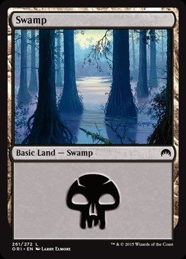 Magic: the Gathering - Swamp (261/272) - Origins - Foil