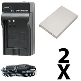COOLPIX P100, P3, P4, P5000 Digital Camera Accessory Kit Includes Nikon EN-EL5 Equivalent Replacement Battery (Generic)+ Replacement Battery Charger Kit