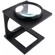 5X Folding Magnifier Lens Stamp Coin Magnifying Glass