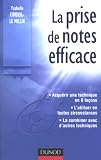 La prise de notes efficace