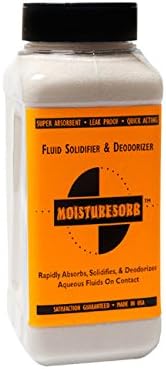 Superabsorbent Fluid Solidifier & Smell Remover Granules: 2 lb.