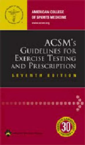 Childrens Toyshop  Books : ACSM's Guidelines for Exercise Testing and Prescription