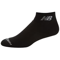 New Balance Men's Nanotex Wicking Cotton Lo-Cut 4-Pack Sock