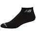 New Balance Men's Nanotex Wicking Cotton Lo-Cut 4-Pack Sock