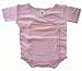 Baby Bambu Short Sleeve Bamboo Kimono Bodysuit - Pink, 0-3 Months